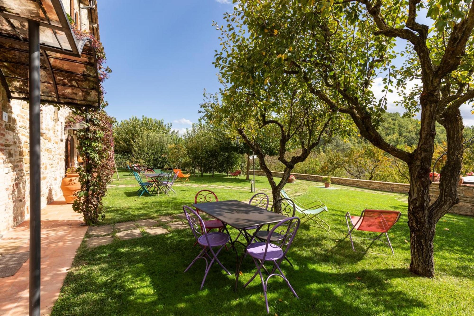 Agriturismo I Gelsi Di Santa Cristina Gubbio Bagian luar foto