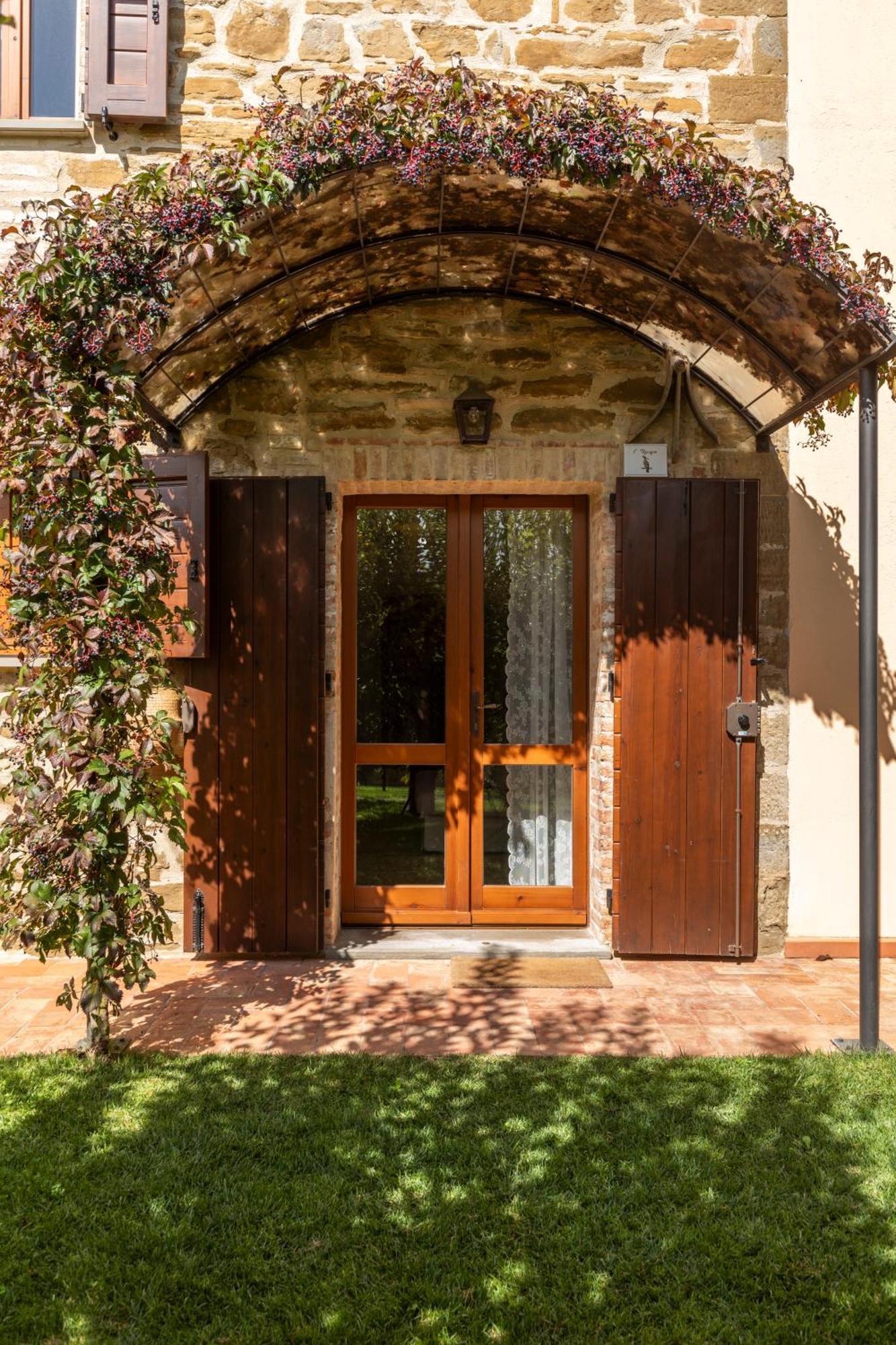 Agriturismo I Gelsi Di Santa Cristina Gubbio Bagian luar foto