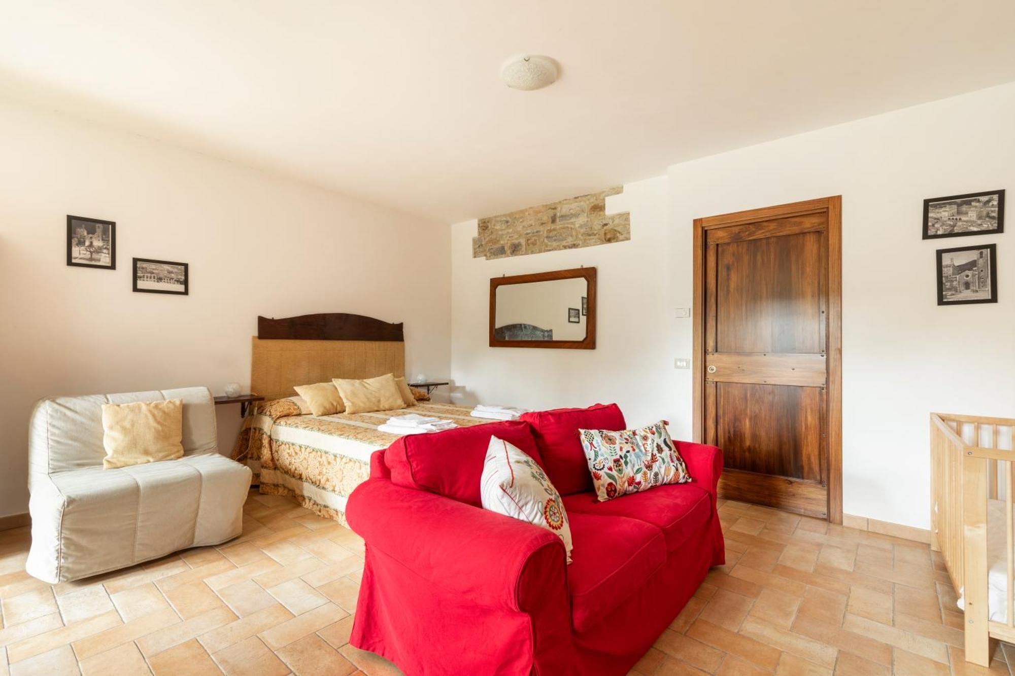 Agriturismo I Gelsi Di Santa Cristina Gubbio Bagian luar foto